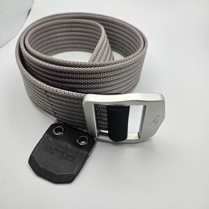 Arcteryx Conveyer Belt Mens Gray Nylon Web Heavy duty sz M